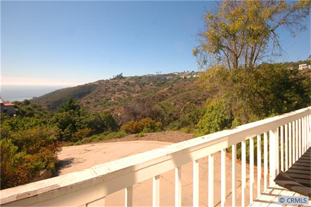 View from Deck overlooking driveway. - 1755 PARK Avenue, Laguna Beach CA 92651 - photo 1