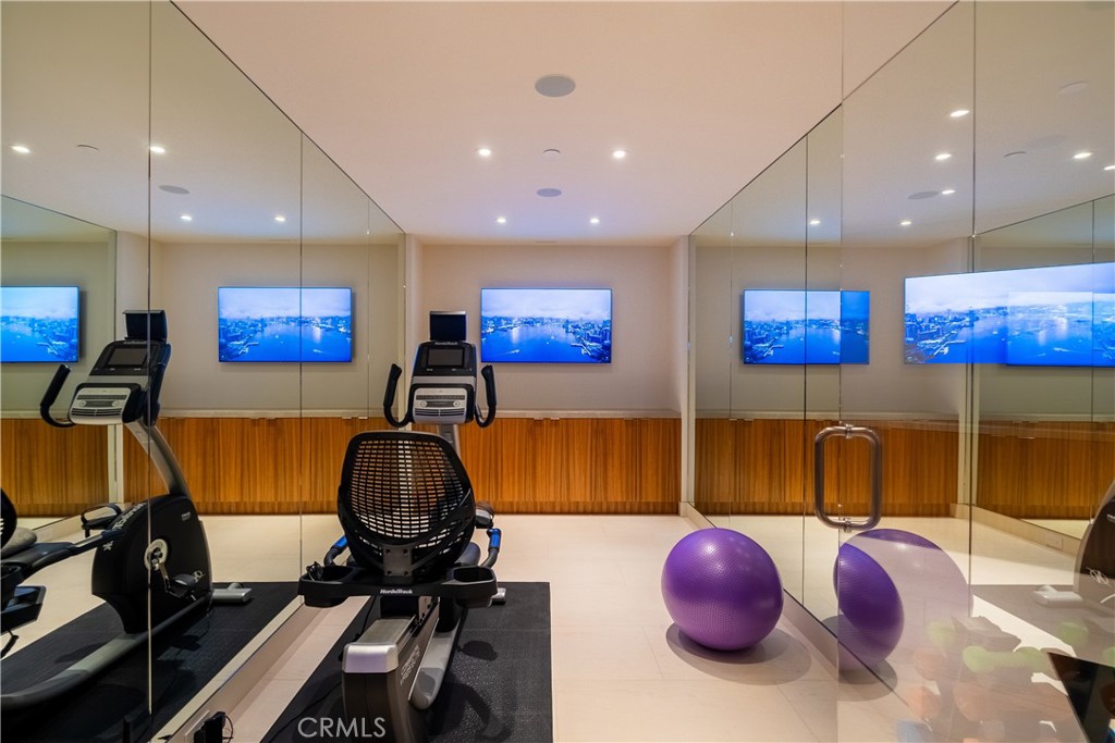 Exercise room - 18 Lagunita Drive, Laguna Beach CA 92651 - photo 30