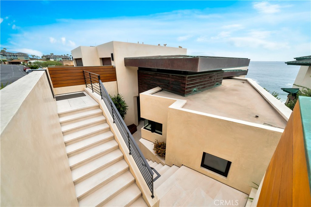 Walk down the steps to main floor - 18 Lagunita Drive, Laguna Beach CA 92651 - photo 36