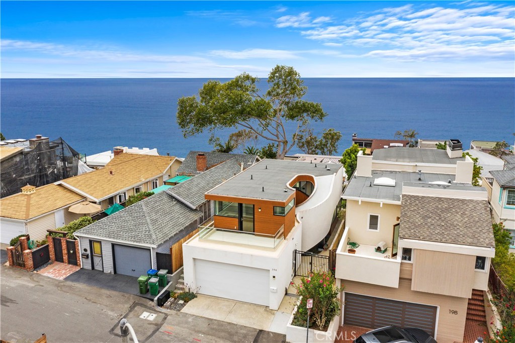 Your new home is the white, one-year old home with the upstairs deck. - 194 Sunset Terrace, Laguna Beach CA 92651 - photo 1