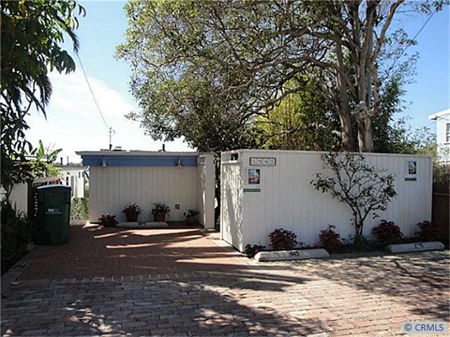 Brick entrance parking - 1945 GLENNEYRE Street, Laguna Beach CA 92651 - photo 1