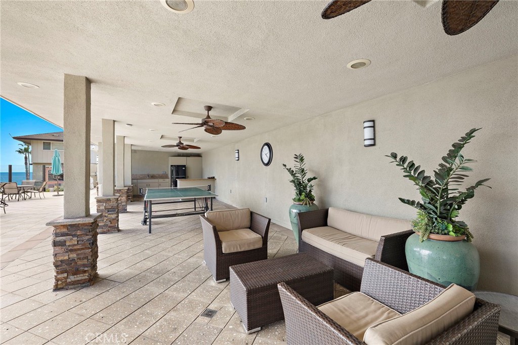 Outdoor kitchen/ping pong - 20 Blue Lagoon, Laguna Beach CA 92651 - photo 18