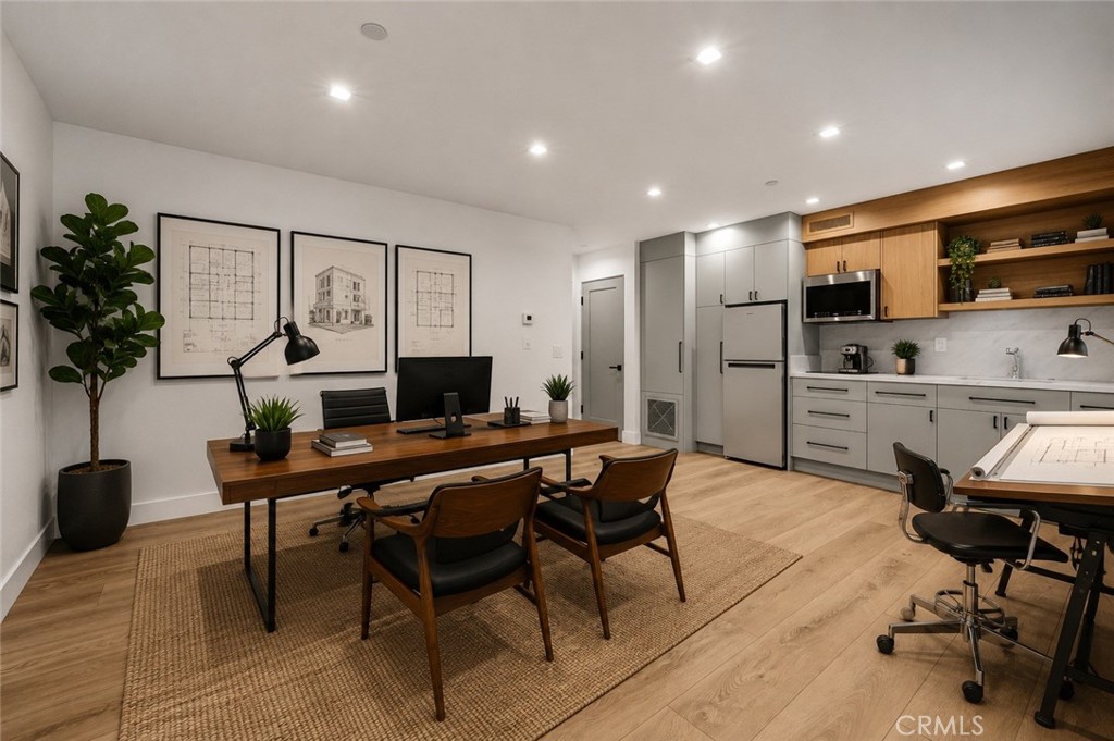 virtually staged 1-room work suite - 21024 Laguna Canyon B, Laguna Beach CA 92651 - photo 2