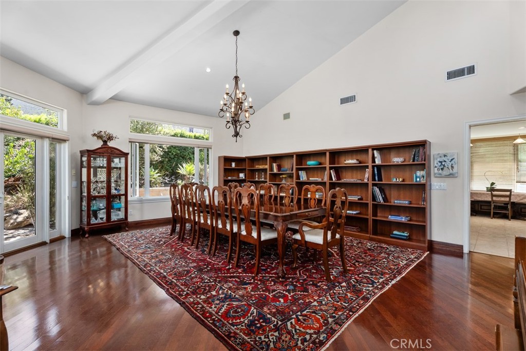 Living/dining - 21462 Ocean Vista, Laguna Beach CA 92651 - photo 12