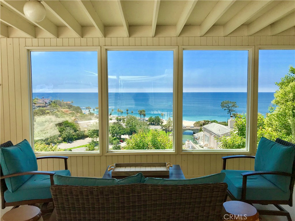 Views of Aliso Creek Beach from the Wesley Pacific Clubhouse and pool. The community center is so awesome! To the south - 21641 Wesley Dr. A, Laguna Beach CA 92651 - photo 1