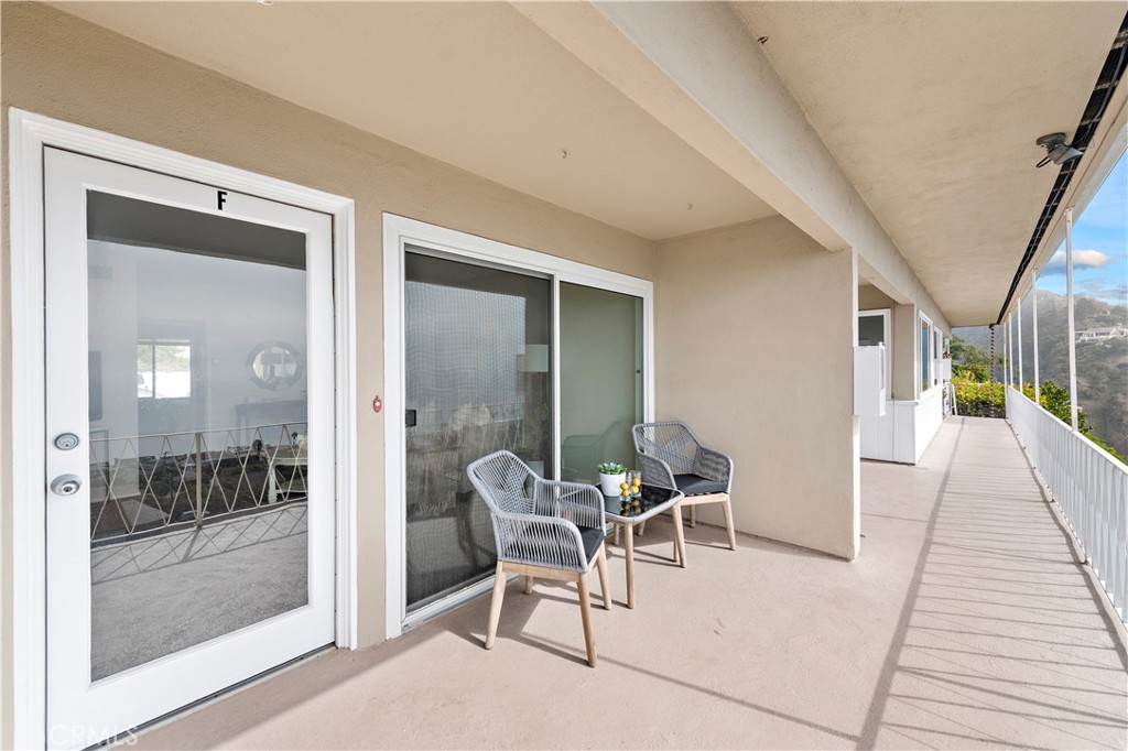 Dedicated outdoor front space. - 21722 Ocean Vista Drive F, Laguna Beach CA 92651 - photo 15