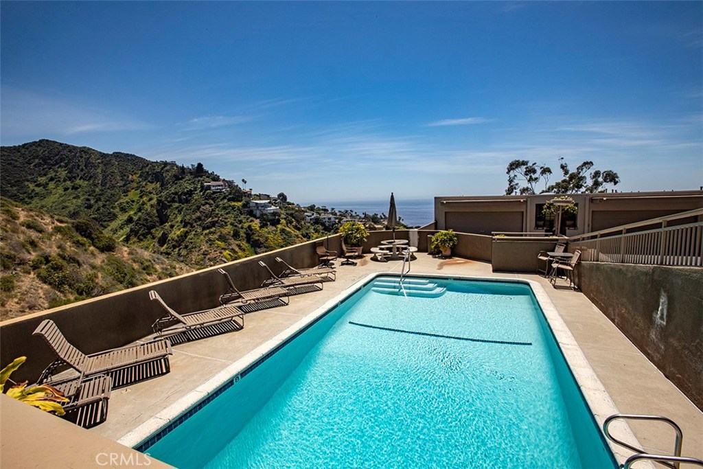 Private Community Pool at the end of the complex right at the edge of the canyon! - 21771 Ocean Vista Drive 29, Laguna Beach CA 92651 - photo 32