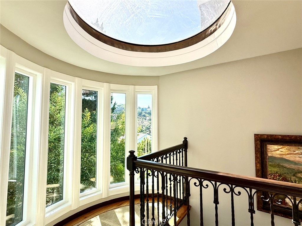 Staircase to main level - 2210 Bridge, Laguna Beach CA 92651 - photo 35