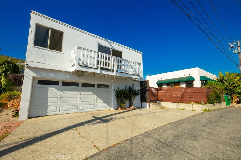 back house with 2 car garage with view of front house from ally - 226 Chiquita Street, Laguna Beach CA 92651 - photo 16