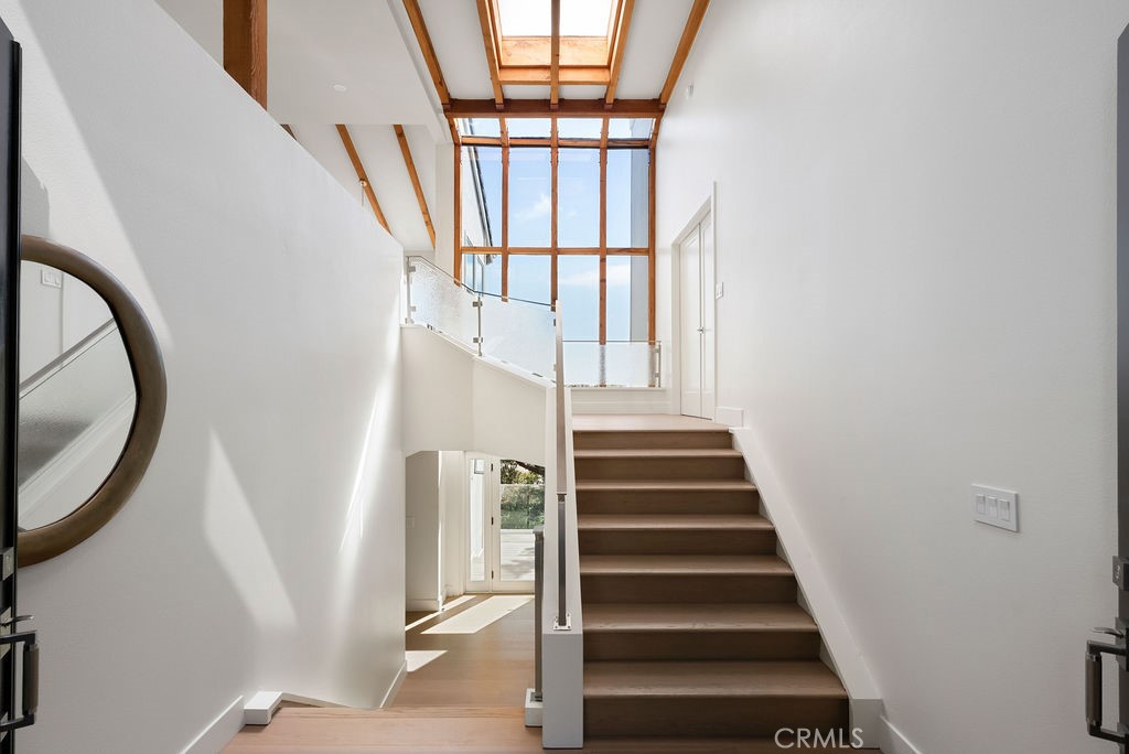 The "Atrium Entrance" Creates Volume and Light - 2315 Hillview, Laguna Beach CA 92651 - photo 27