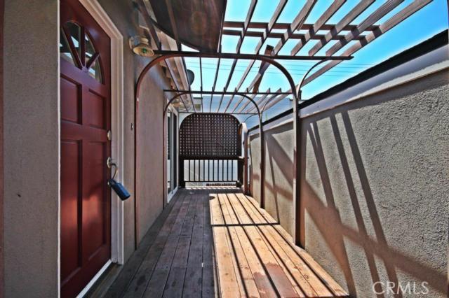 Private balcony runs the entire length of front - 233 Wave Street, Laguna Beach CA 92651 - photo 1