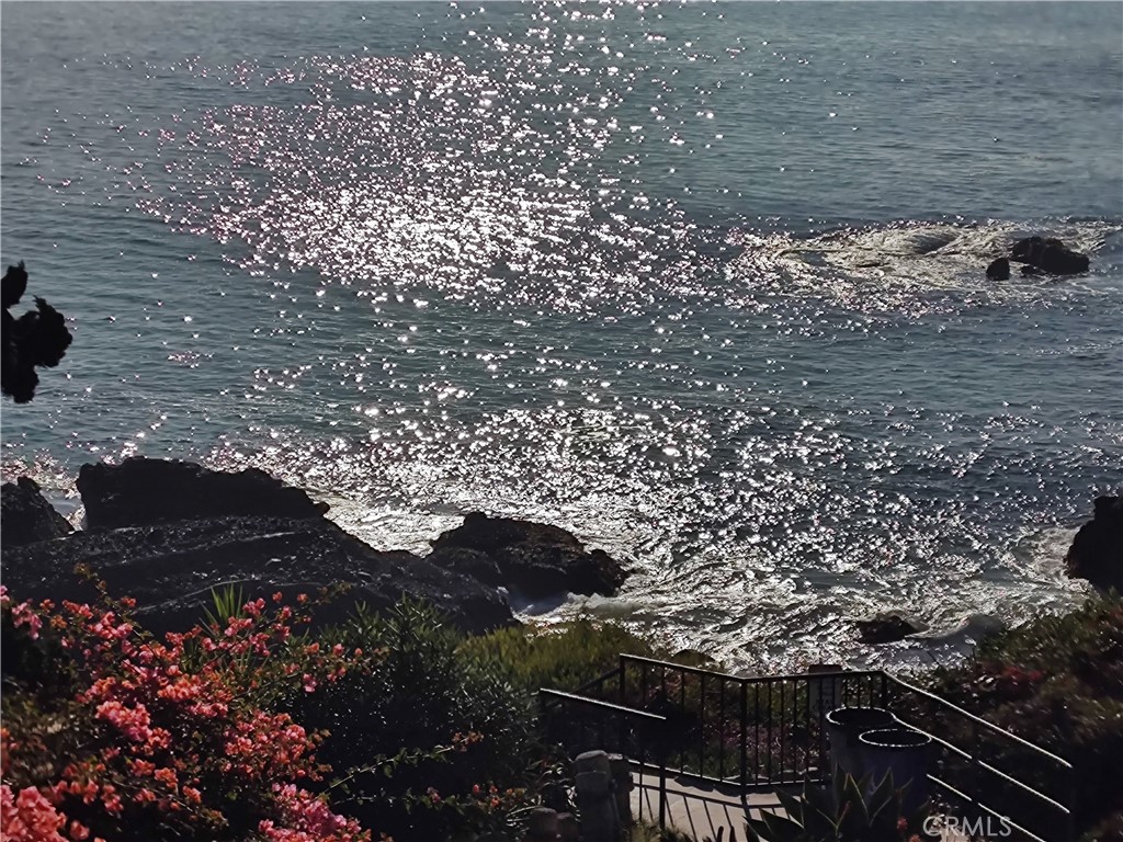 View walking down to Woods Cove Beach - 240 Moss Street 15, Laguna Beach CA 92651 - photo 30