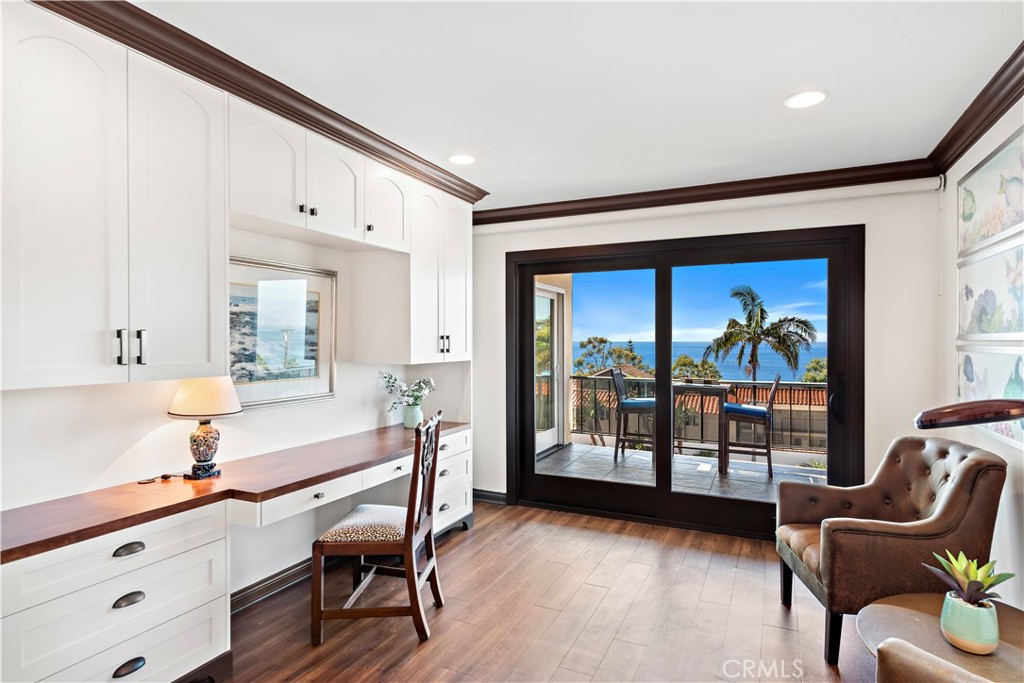 Bedroom 2 set up as an Office - 240 Moss Street 6, Laguna Beach CA 92651 - photo 15