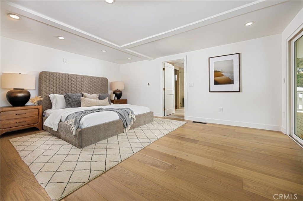 Main house: primary bedroom - 251 Highland, Laguna Beach CA 92651 - photo 11