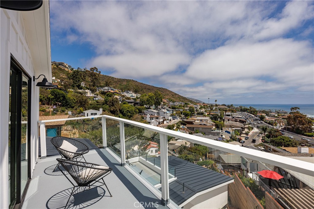 Main house: View off deck (upper level) - 251 Highland, Laguna Beach CA 92651 - photo 21