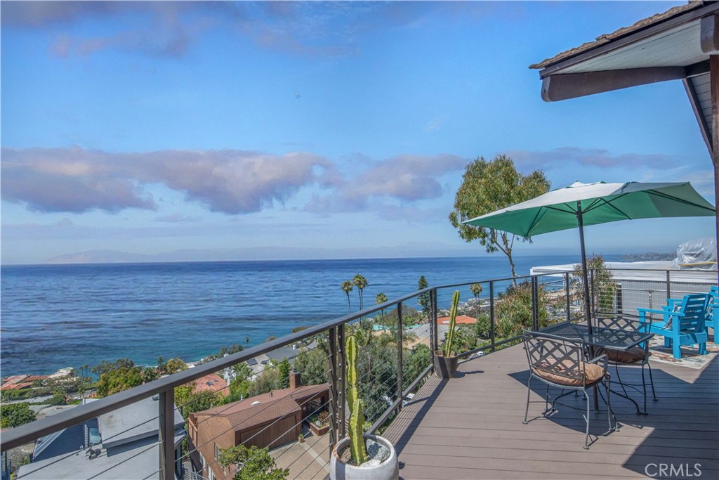 Ocean view North of deck - 2565 Kilo Way, Laguna Beach CA 92651 - photo 1