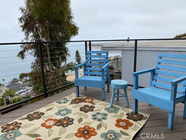 Deck off living room - 2565 Kilo Way, Laguna Beach CA 92651 - photo 11