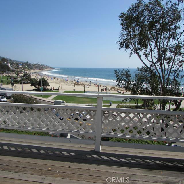View of main beach from deck - 271 Lower Cliff Drive A, Laguna Beach CA 92651 - photo 1