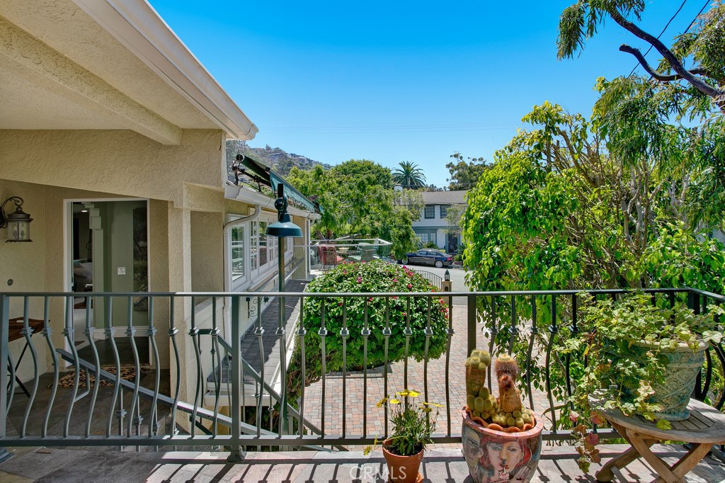 Deck views from Primary Bedroom - 274 3 Diamond Street, Laguna Beach CA 92651 - photo 19
