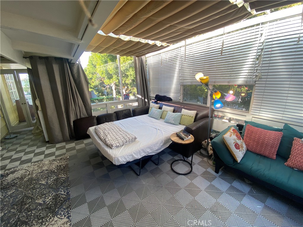 Arizona room couch folds out for 4th or guest bedroom - 274 3 Diamond Street, Laguna Beach CA 92651 - photo 23
