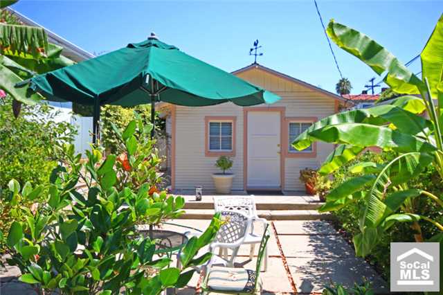Two cottages just 1/2 block to sand! no steps to beach! - 277 BLUEBIRD CANYON Drive, Laguna Beach CA 92651 - photo 1