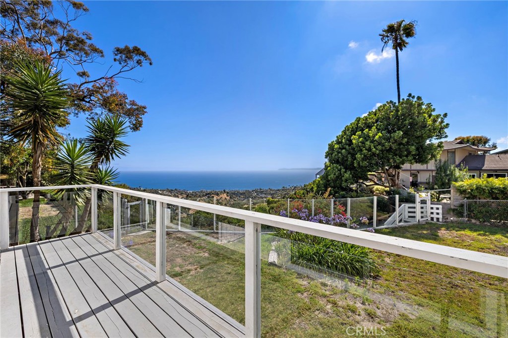 Lower deck from lower bedrooms - 2869 Zell Drive, Laguna Beach CA 92651 - photo 29