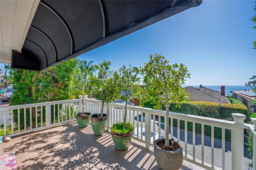 Deck off primary bedroom. - 2896 Terry Rd, Laguna Beach CA 92651 - photo 39