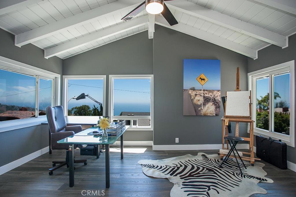 Bedroom #1; all bedrooms upstairs; perfect for a couple of kids, large office or playroom/media room. - 2970 Dorn Court, Laguna Beach CA 92651 - photo 1