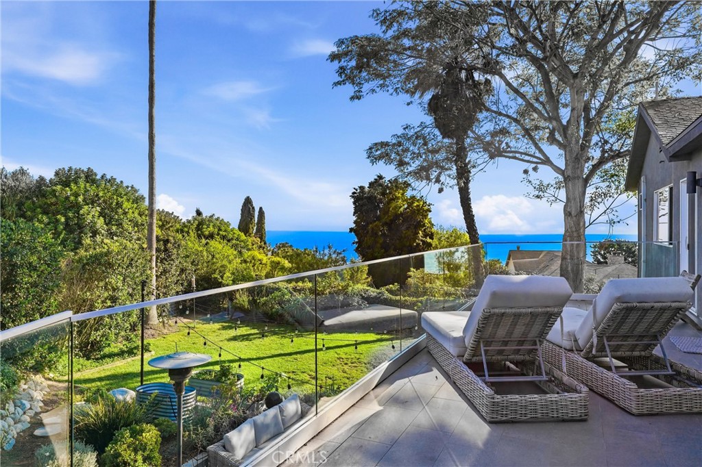 Ocean View Master Bedroom Upper Deck - 3078 Zell, Laguna Beach CA 92651 - photo 2