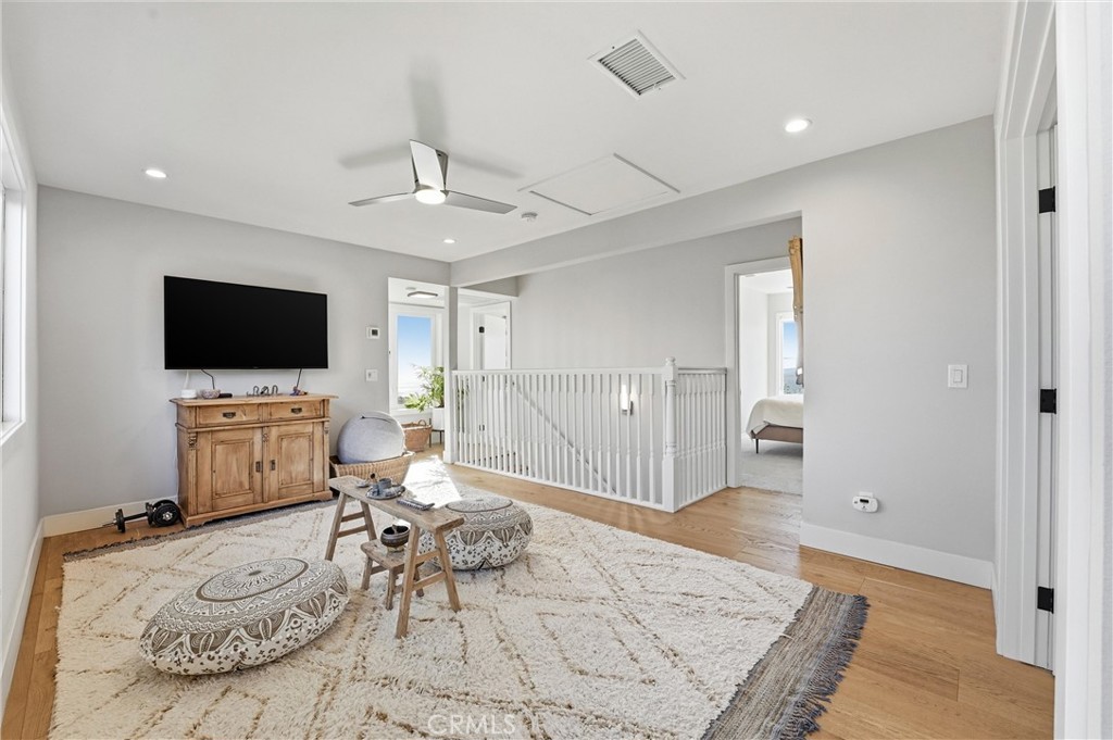 upstairs family room w ocean view window - 3078 Zell, Laguna Beach CA 92651 - photo 10