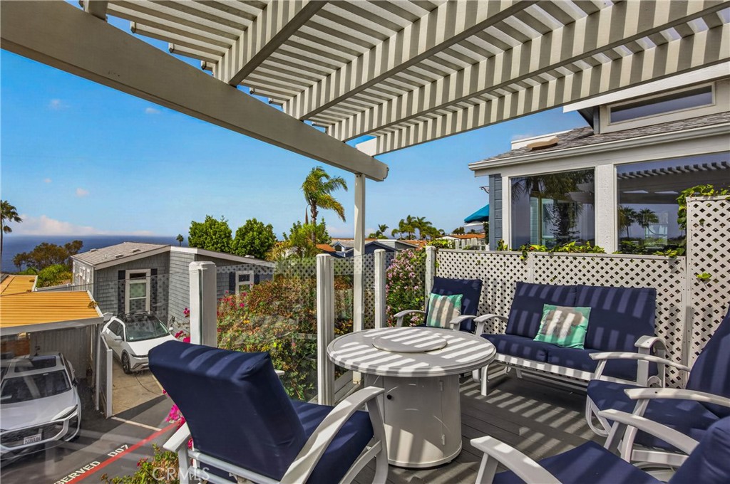 Seating area on deck - 30802 S Coast Highway F-10, Laguna Beach CA 92651 - photo 18