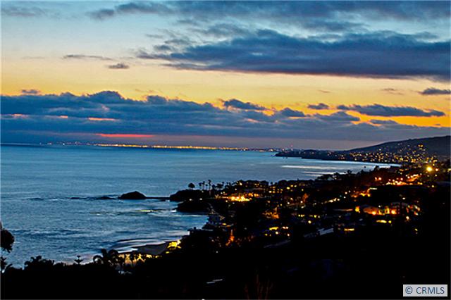 Night View North - 31311 CEANOTHUS Drive, Laguna Beach CA 92651 - photo 1