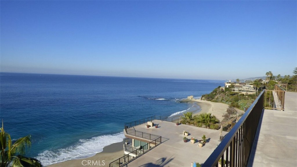 North facing whitewater and ocean view is an incredible experience from the common area deck one level below unit - 31423 Coast 54, Laguna Beach CA 92651 - photo 1
