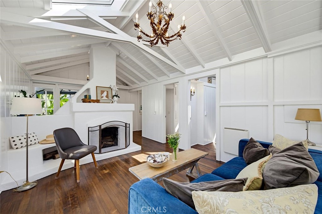 First door to the right is the primary bedroom and the second door is the full bath. - 31521 Summit Road, Laguna Beach CA 92651 - photo 16