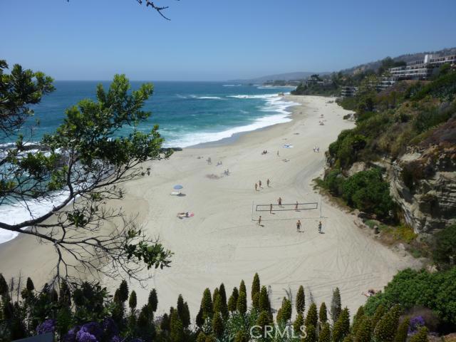 Looking north from entry to condo complex from lower guest parking area - 31561 Table Rock Drive 201, Laguna Beach CA 92651 - photo 1