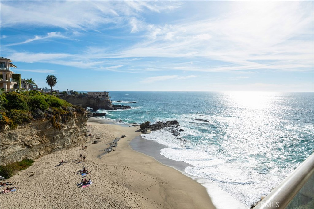 Table Rock beach below the unit. - 31561 Table Rock Drive 201, Laguna Beach CA 92651 - photo 1