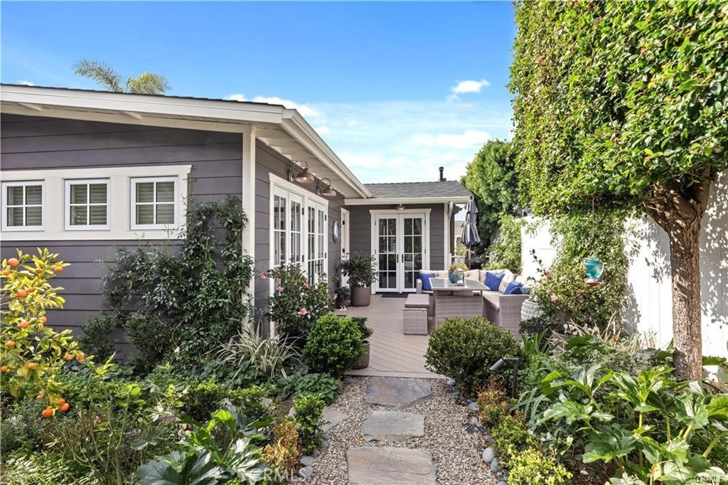 Backyard looking to home - 31642 Jewel Avenue, Laguna Beach CA 92651 - photo 1