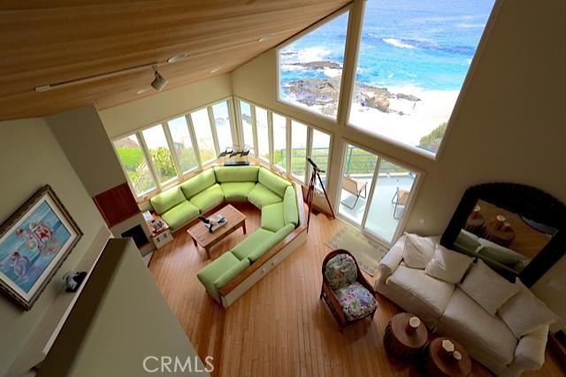 Looking down from third level - 31685 Sea Bluff Lane, Laguna Beach CA 92651 - photo 1
