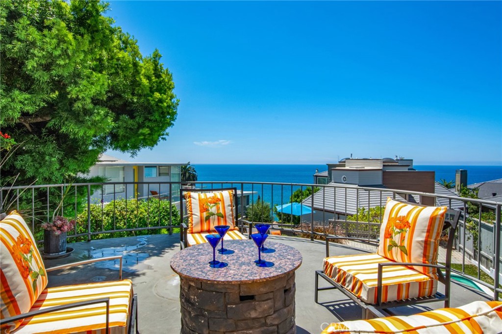 Another view from terrace offering panoramic coastal views. - 31731 Seacove, Laguna Beach CA 92651 - photo 57