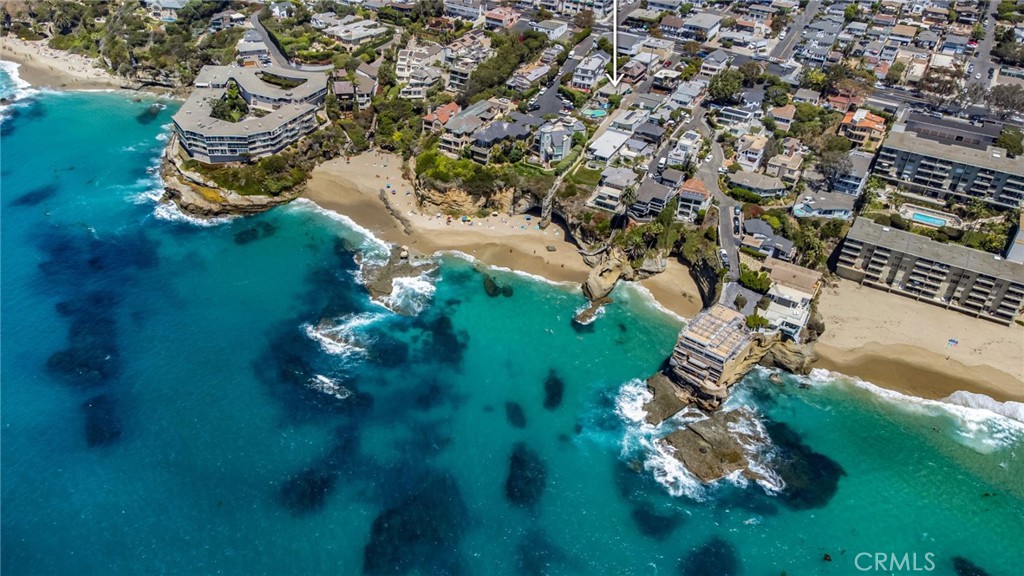 East view of overhead location of home. - 31731 Seacove, Laguna Beach CA 92651 - photo 67