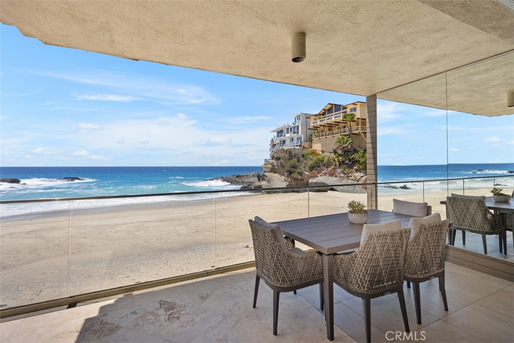 Dine on the Balcony and Enjoy Crashing Waves and Sparking Blue Water. - 31755 Coast 106, Laguna Beach CA 92651 - photo 15