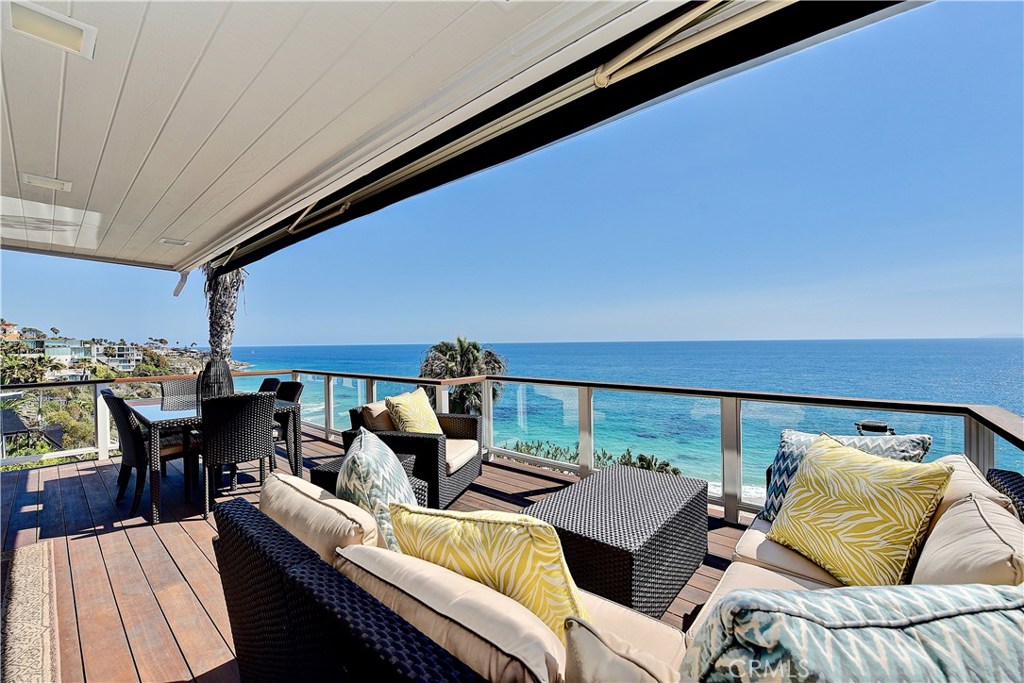 There are three large view decks all newly refurbished with brand new awnings. - 31935 Coast, Laguna Beach CA 92651 - photo 1