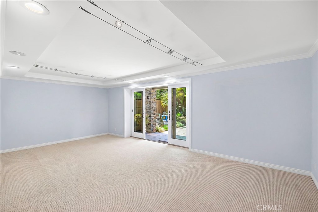 Second guest bedroom (has been digitally altered to remove the current office furniture). Bedroom has an en-suite bath a - 31953 10th Avenue, Laguna Beach CA 92651 - photo 34