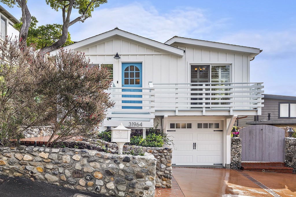 Street Front View with 1 car garage and parking for 2 additional cars - 31964 10th Avenue, Laguna Beach CA 92651 - photo 1