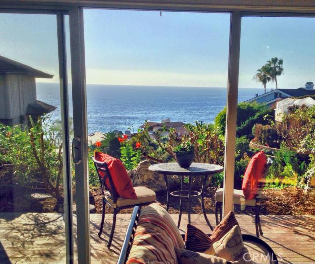 Ocean views from patio area... - 32 BLUE LAGOON, Laguna Beach CA 92651 - photo 1