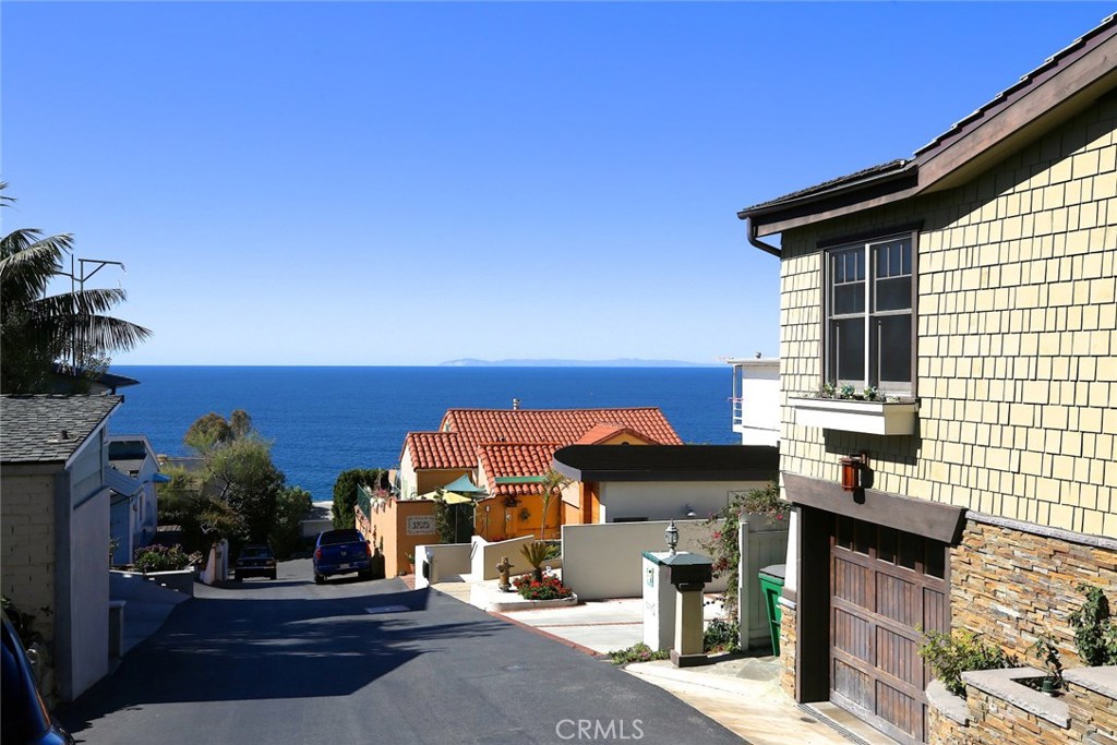 This tranquil view greets you as you turn onto private Point Place. - 32039 Point Place, Laguna Beach CA 92651 - photo 1