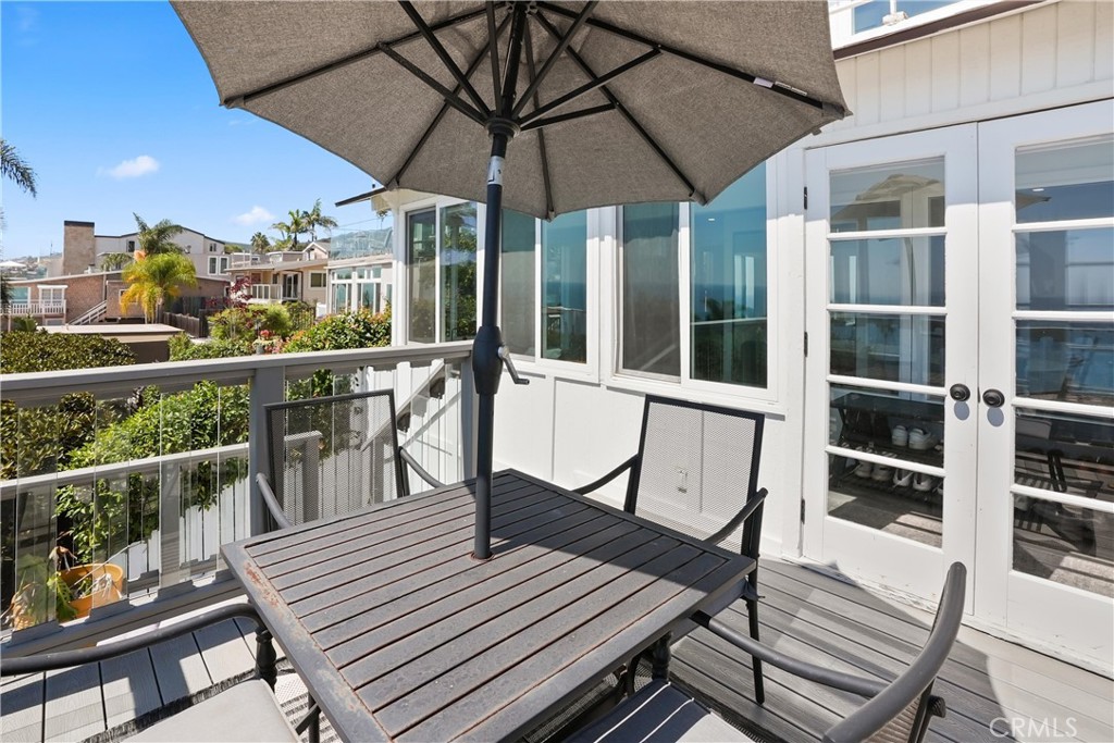 Patio off lower unit - 32082 Coast Hwy, Laguna Beach CA 92651 - photo 31