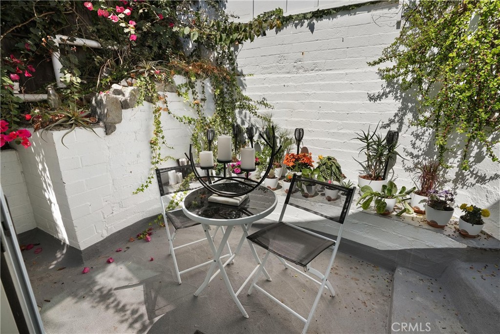 Private Patio off upper unit - 32082 Coast Hwy, Laguna Beach CA 92651 - photo 32