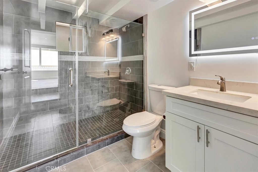 Common area bathroom. - 32122 Coast Hwy, Laguna Beach CA 92651 - photo 16