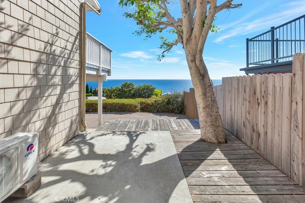 Patio area beside home. - 32122 Coast Hwy, Laguna Beach CA 92651 - photo 26